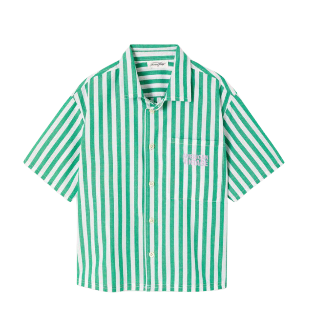 Blouse Gestreept Vextown - Appel Groen