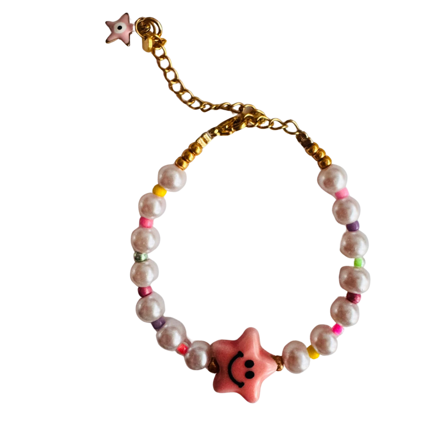 Armbandje ster ( verstelbaar)