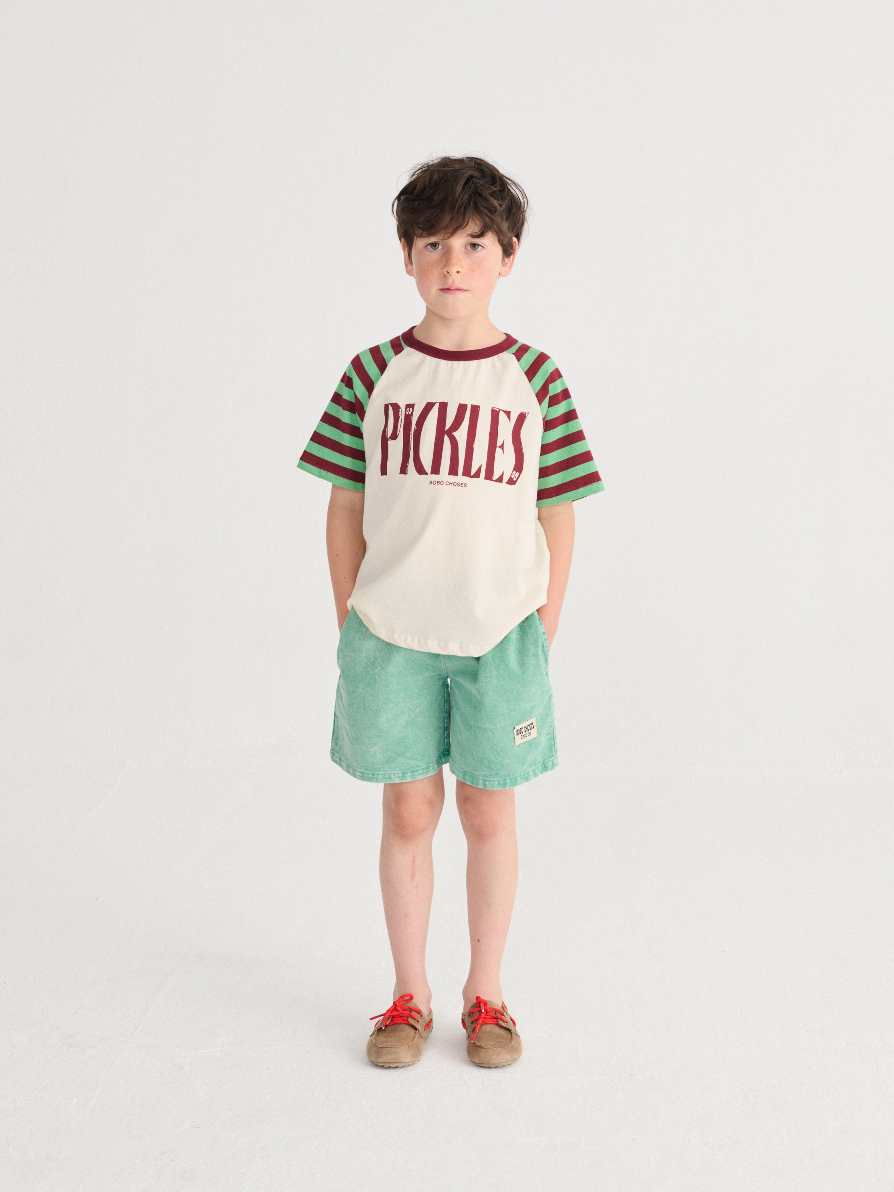 Bobo Choses Since 09 woven bermuda shorts