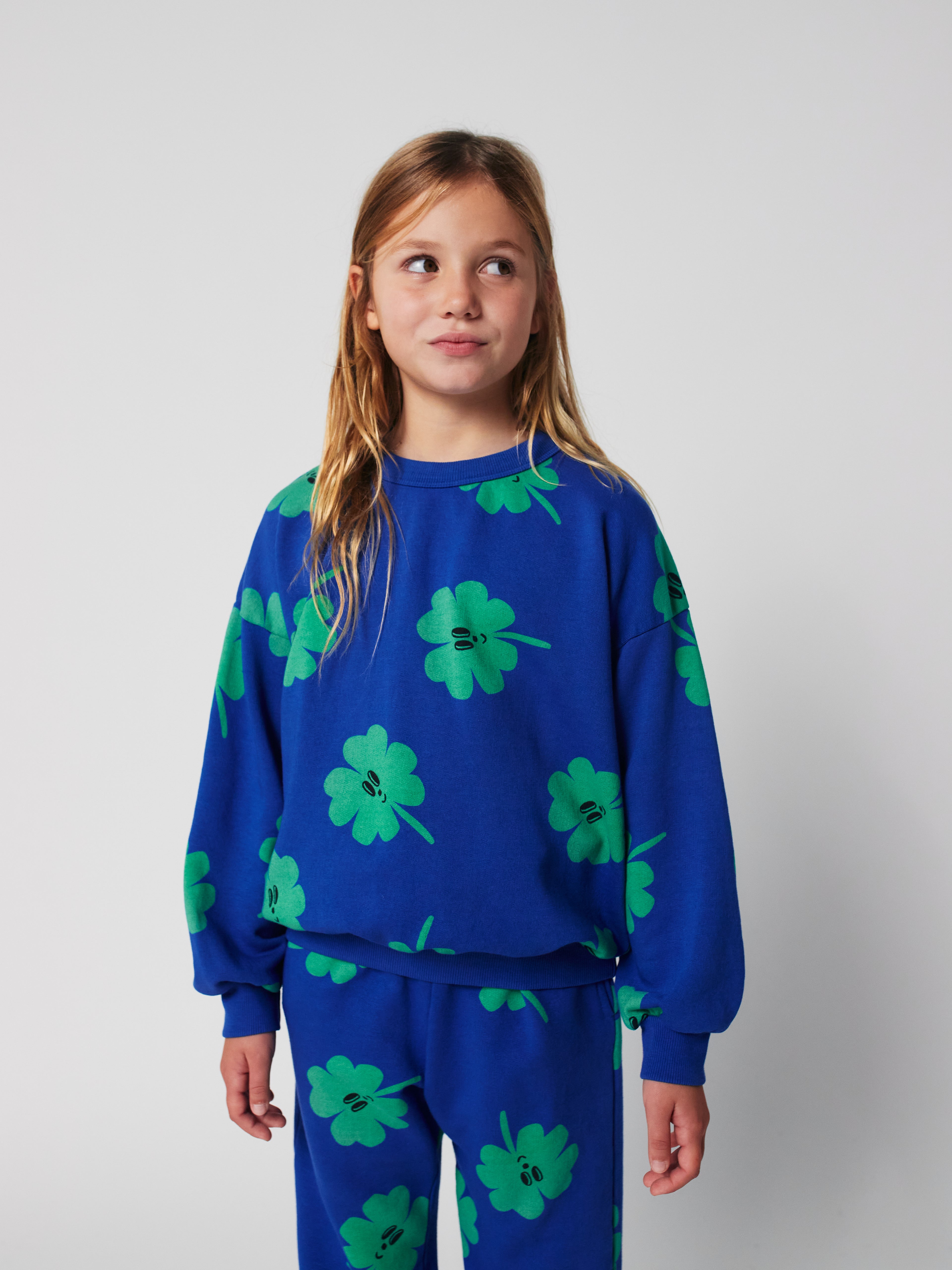 Lucky Clover Trui - Blauw