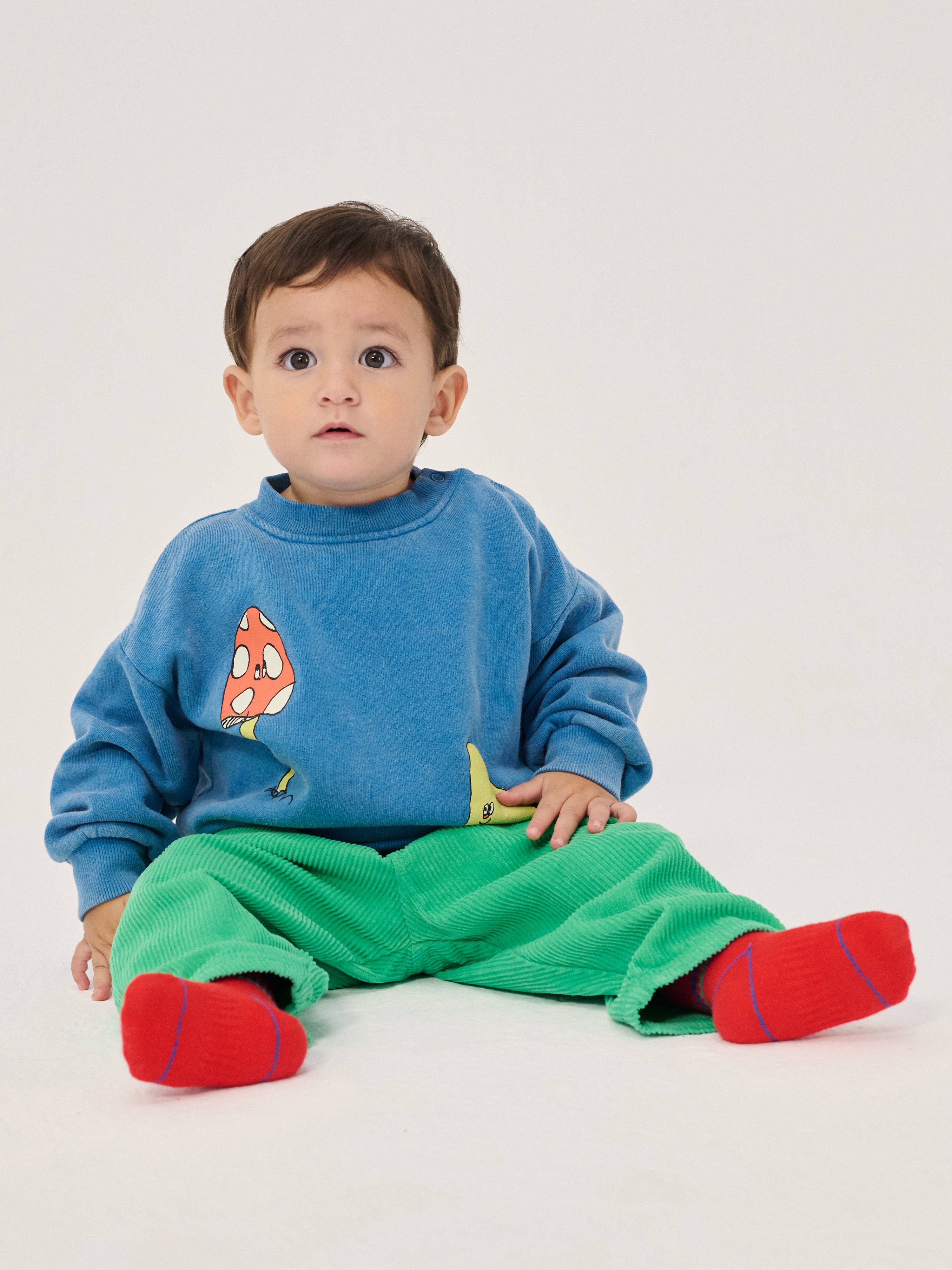 Mush Monster Duo Sweatshirt - Blue