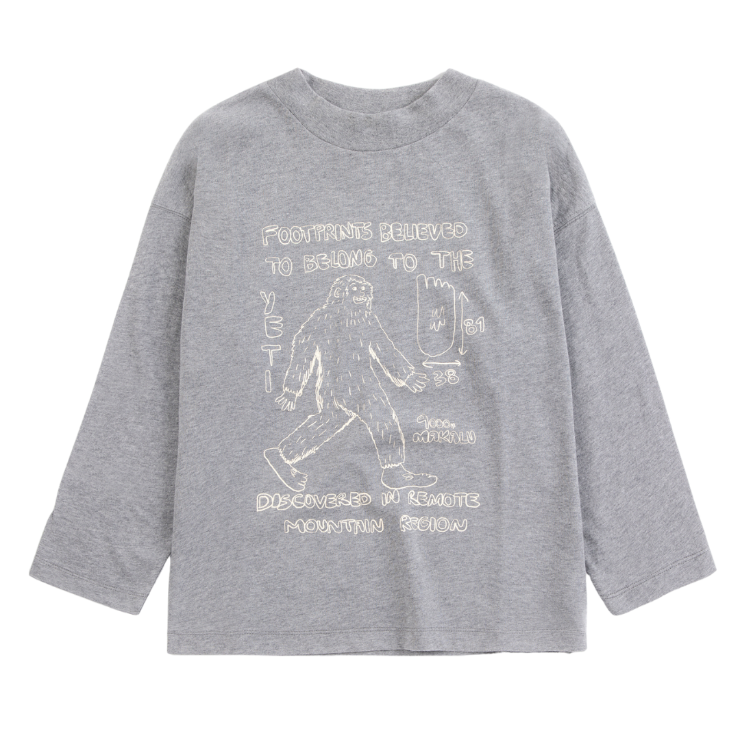 Mr. Footish T-Shirt - Dark Heather Grey