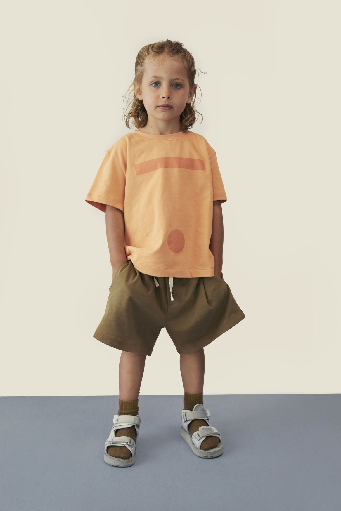 Button Shorts Gots - Woody