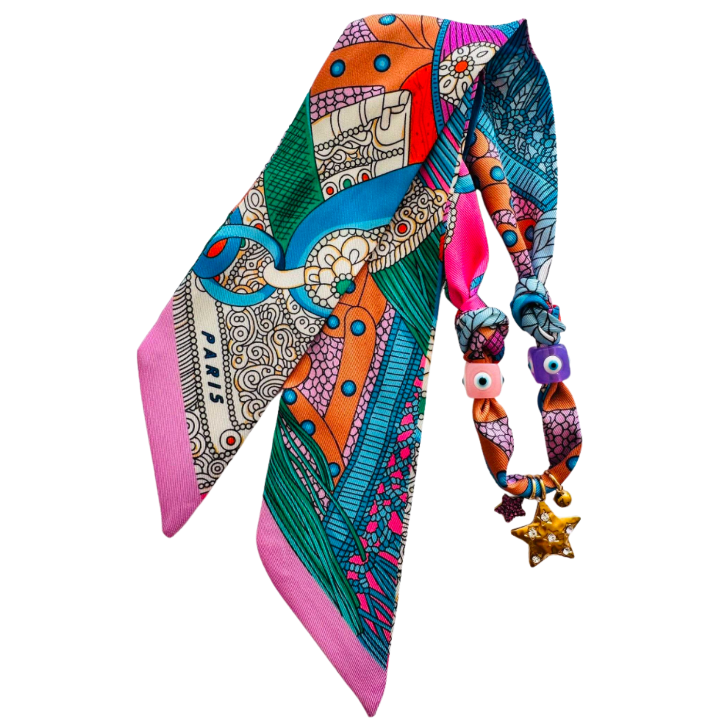 Bandana Ketting - Roze