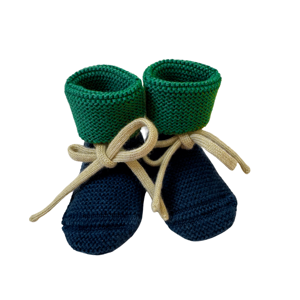 Original Booties - Blue/Grass