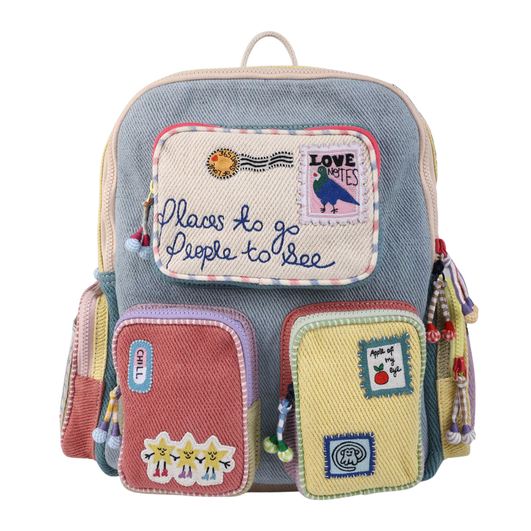 Chinchilla Rugzak- Pastel Postcards