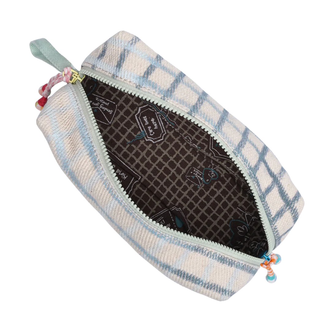 Sumatran Pouch - Blue Stamp Days