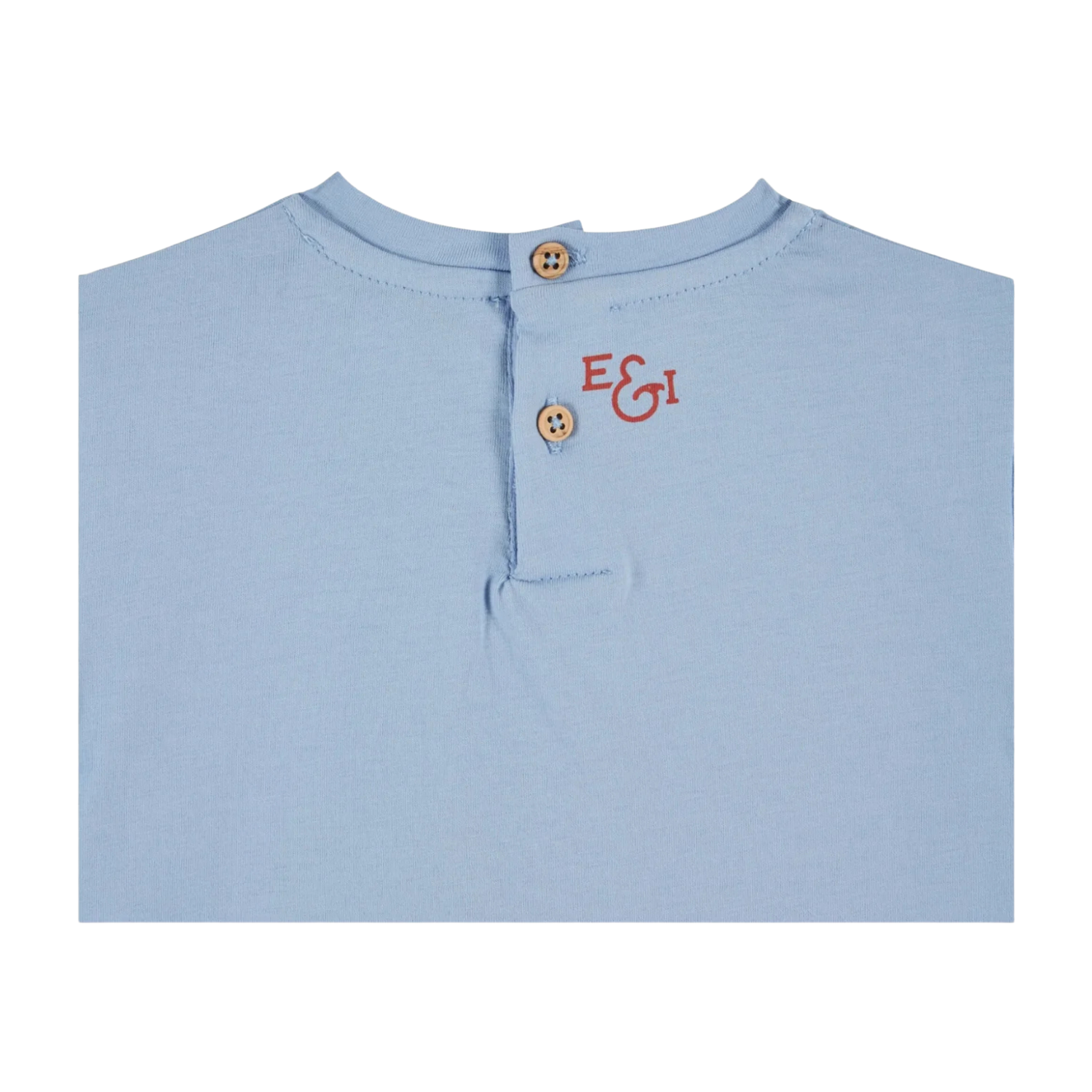 T-shirt Aardbei - Licht Blauw