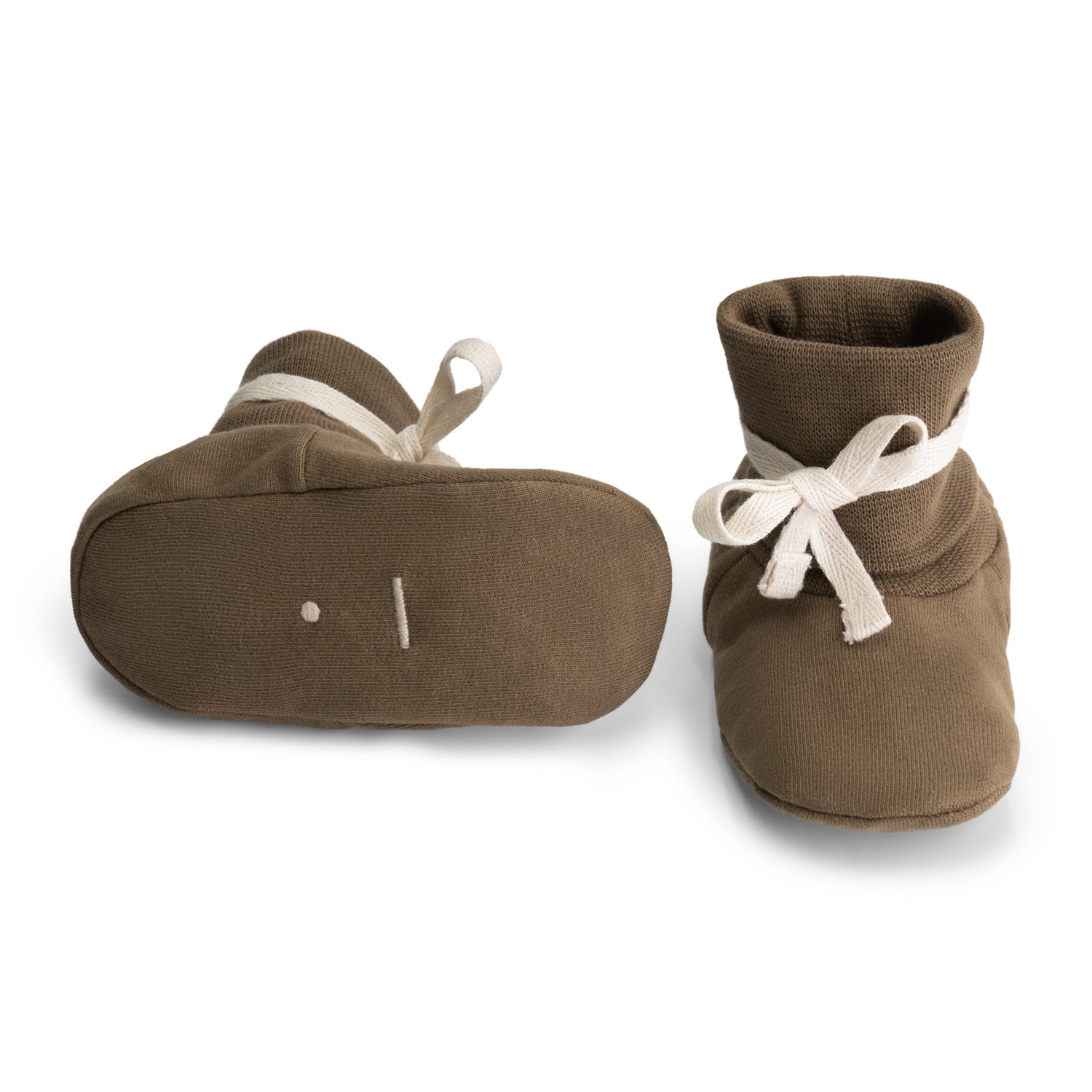 Baby Booties GOTS - Woody