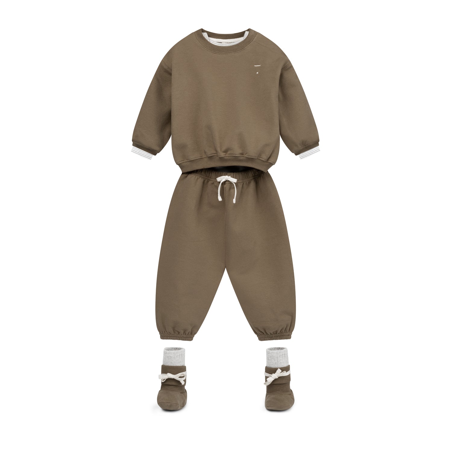 Baby Track Pants GOTS - Woody