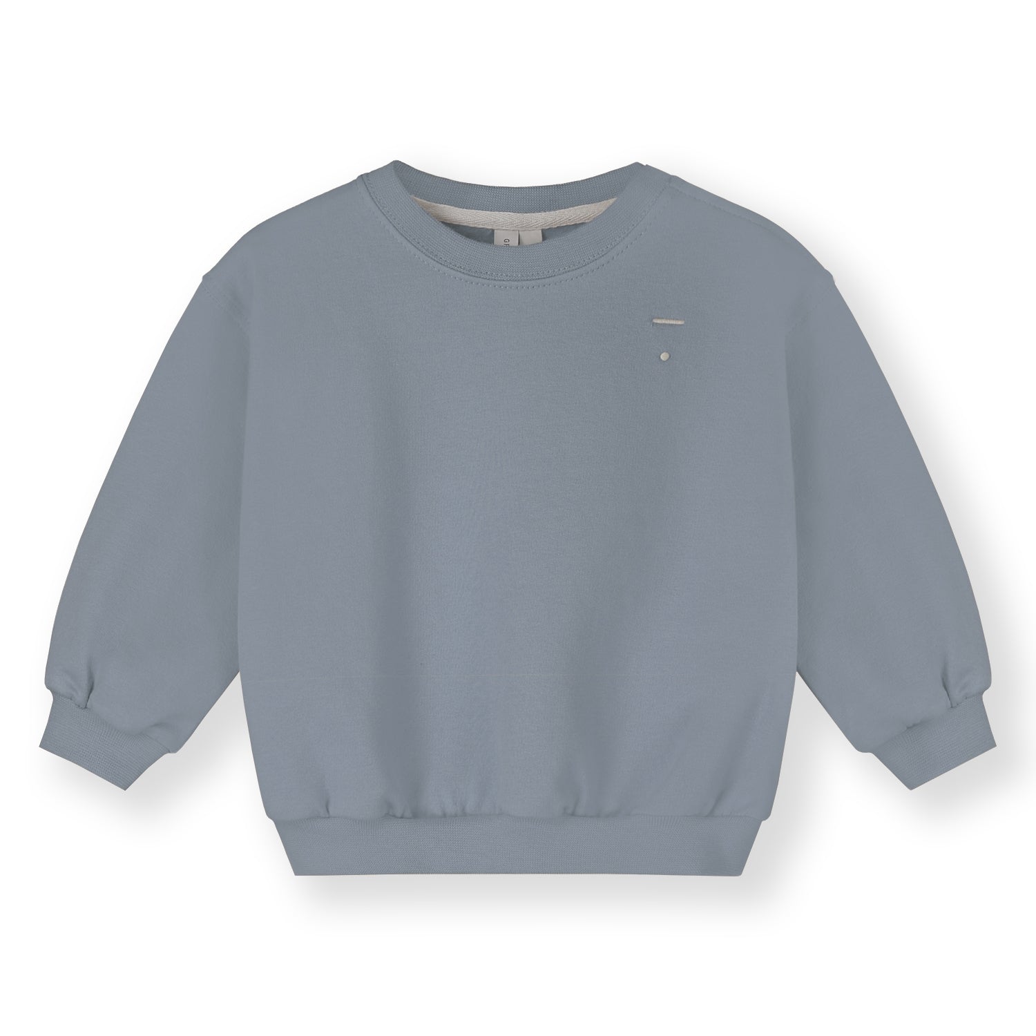 Baby Dropped Shoulder Sweater Gots - Stone Gray