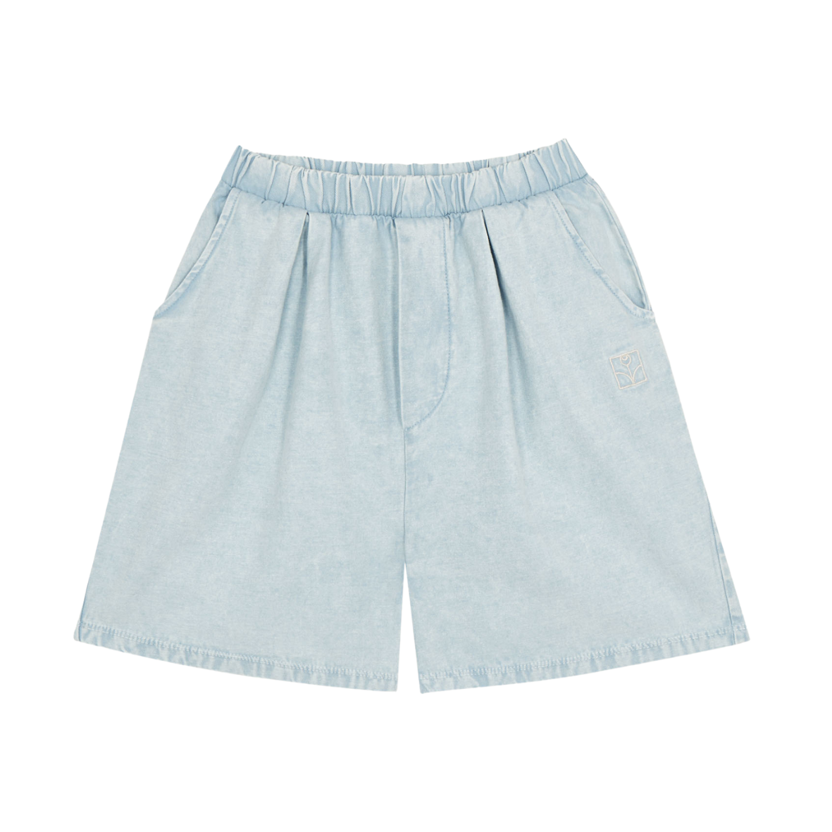 Light Blue Denim Shorts