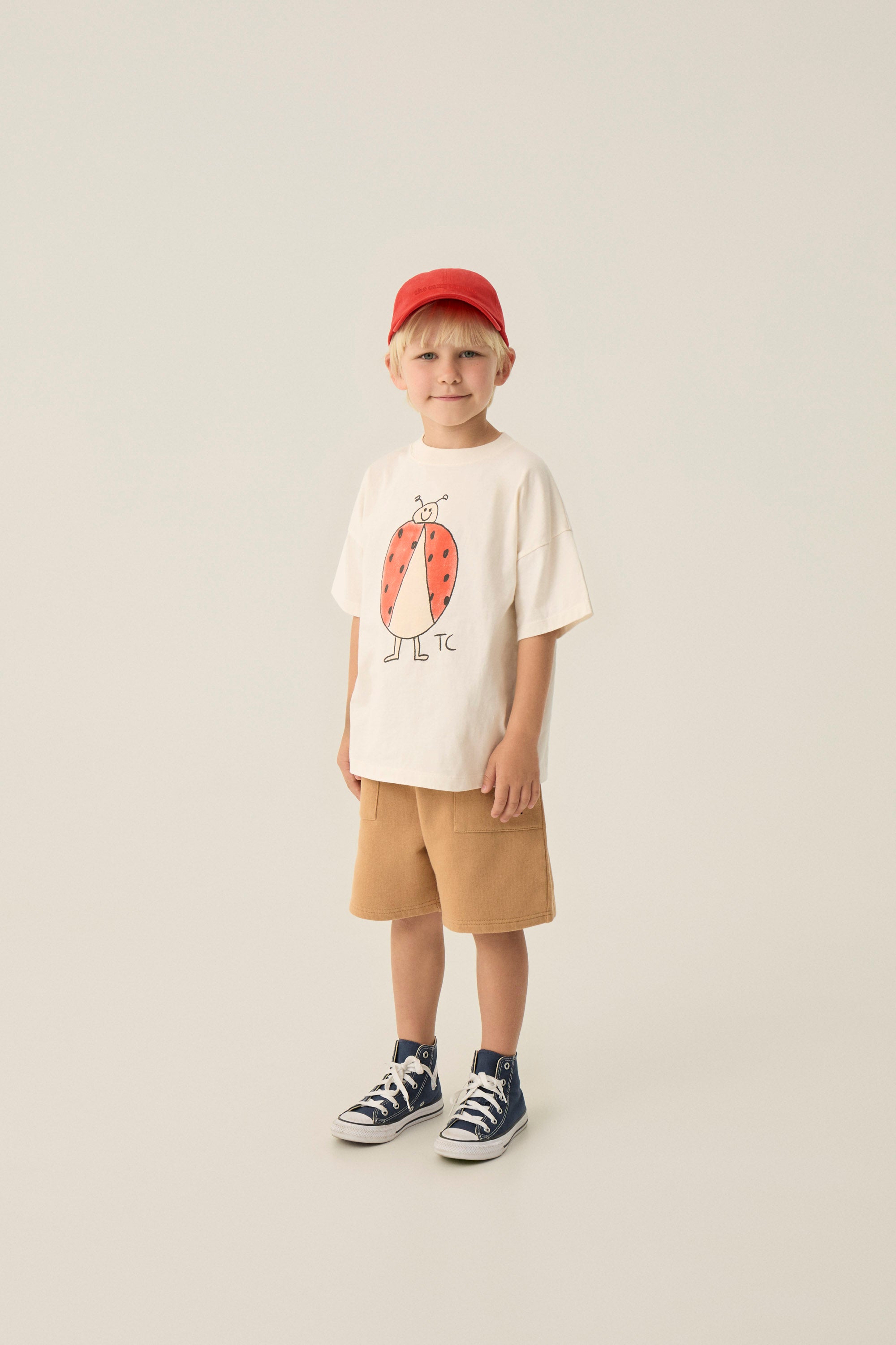Ladybug Camel Shorts
