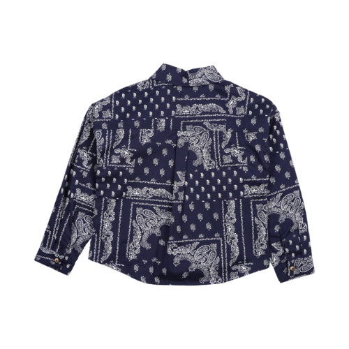 Luis Blouse - Bandana Blauw