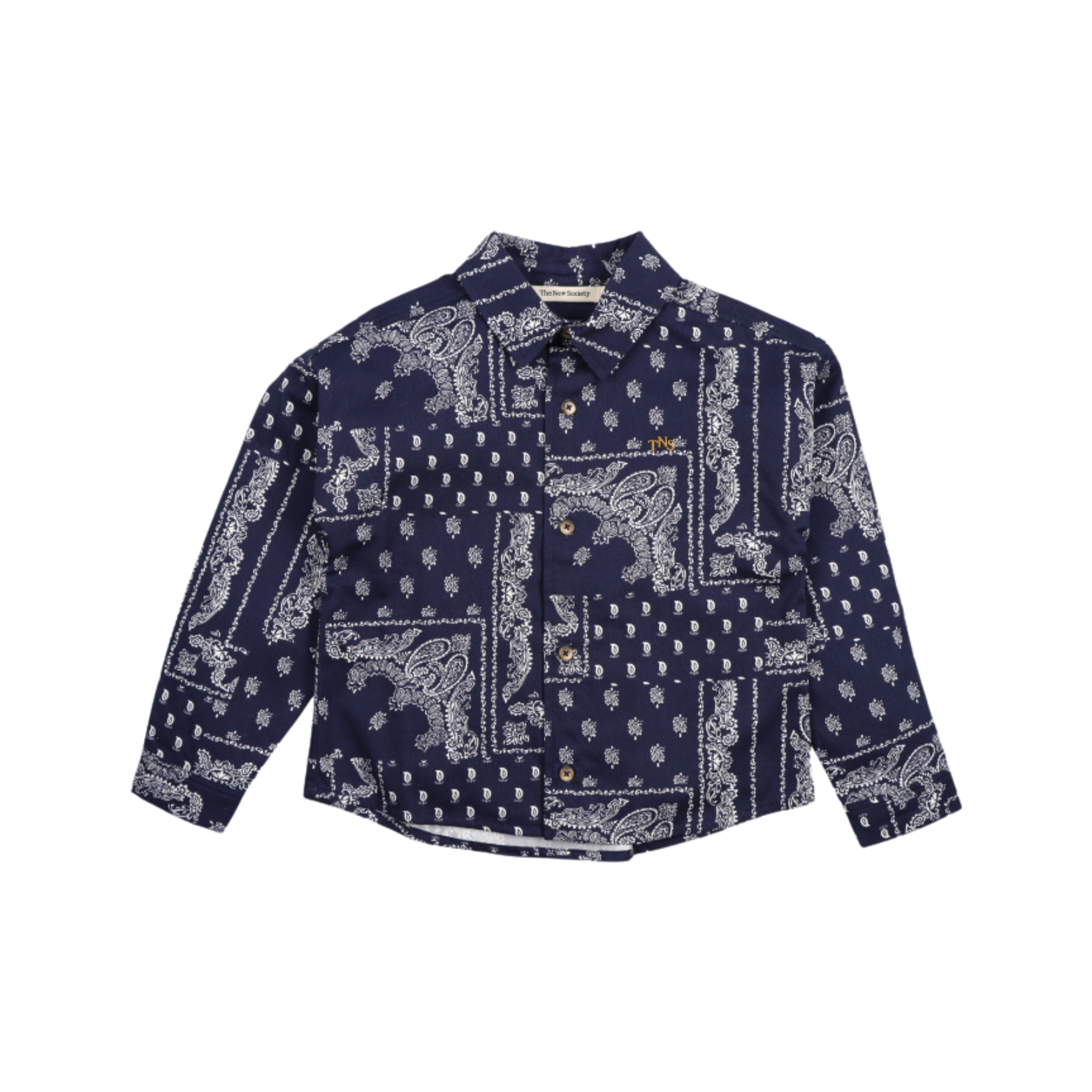 Luis Blouse - Bandana Blauw