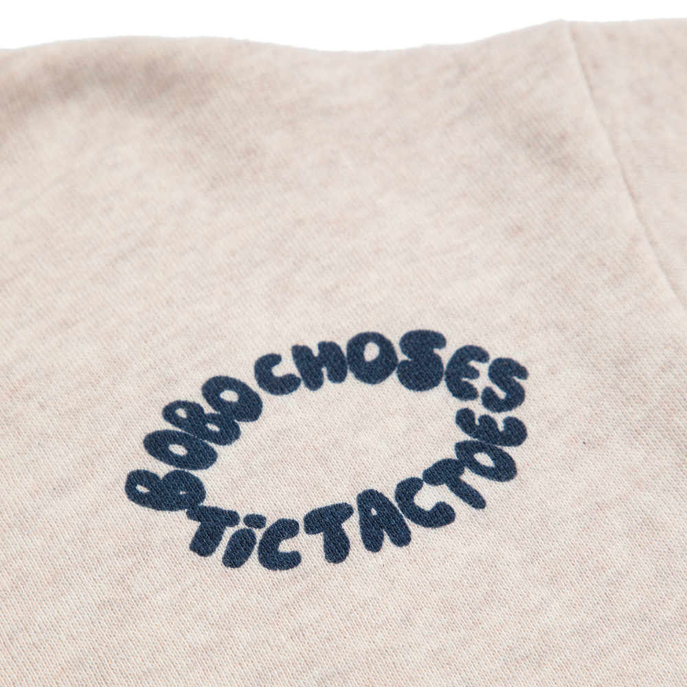 Bobo Choses Tic Tac Toe Zipped Hoodie - Off Wit