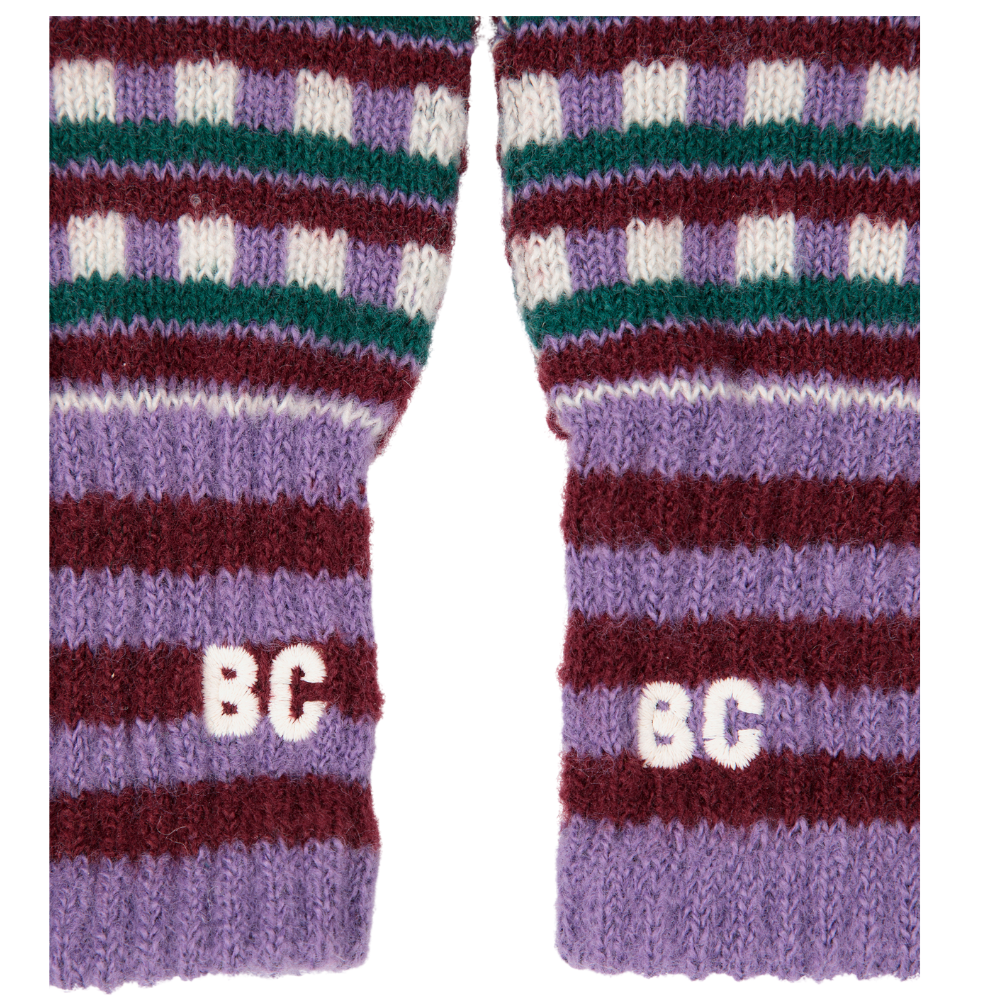 Bobo Choses Jacquard Handschoenen - Paars