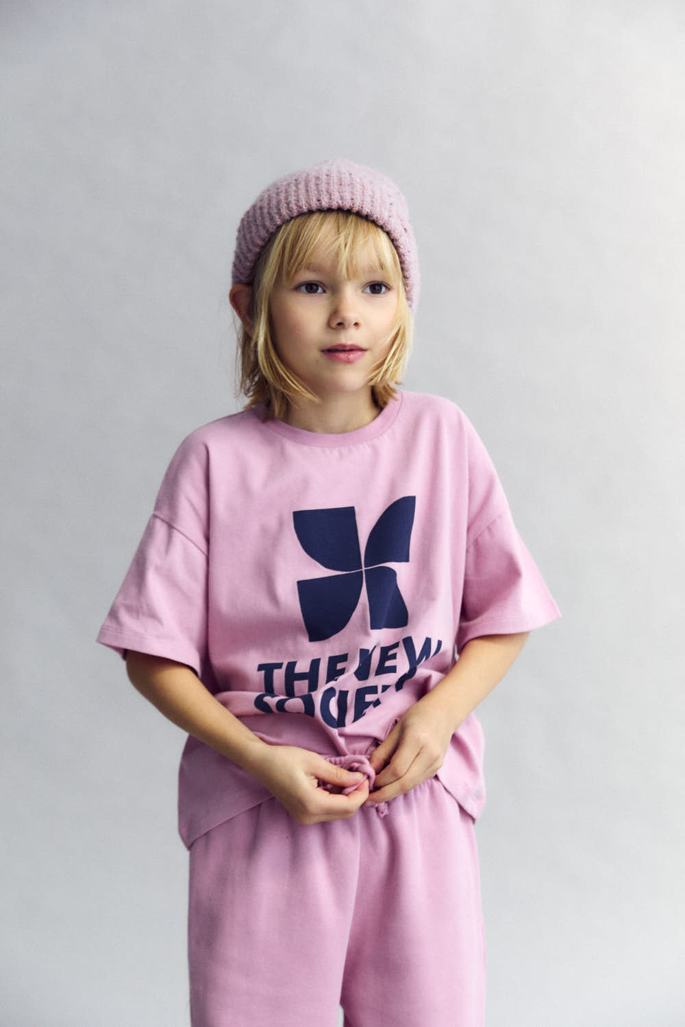 TNS Logo T-shirt - Roze