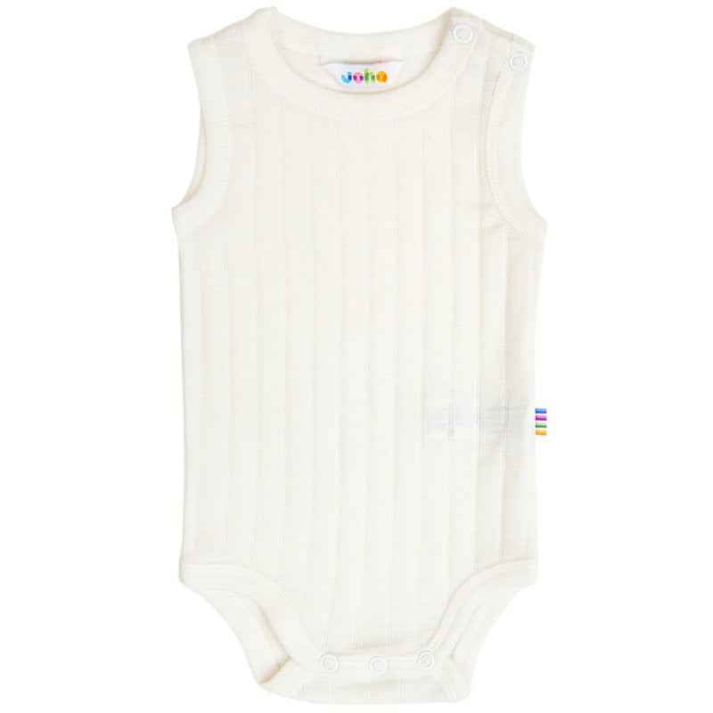 Romper Mouwloos - Wol & Zijde - Naturel