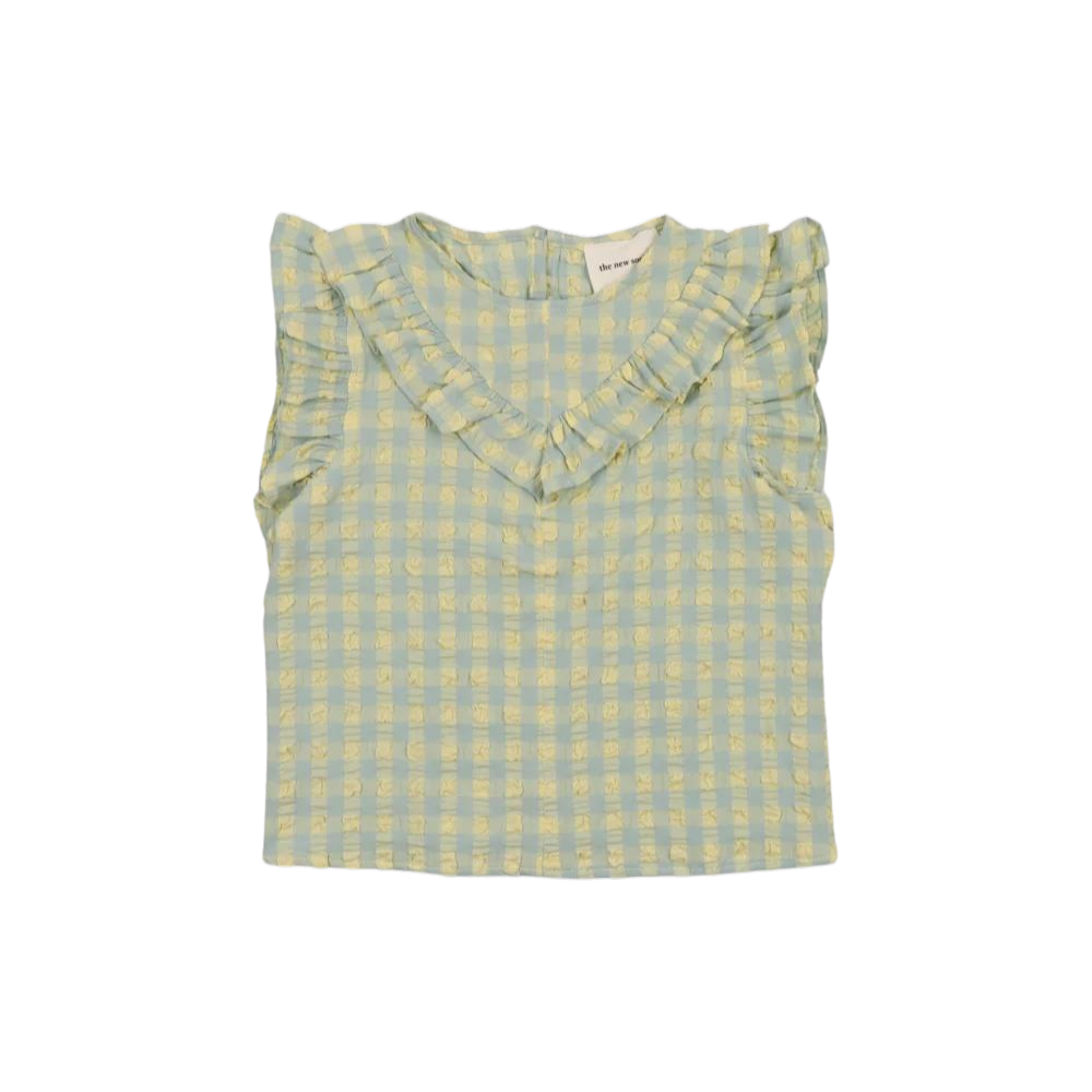 Canyon Yellow Blouse - Yellow Check