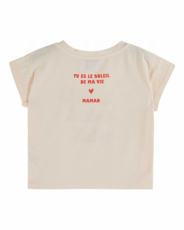 Tee Shirt Fete Des Meres - Creme