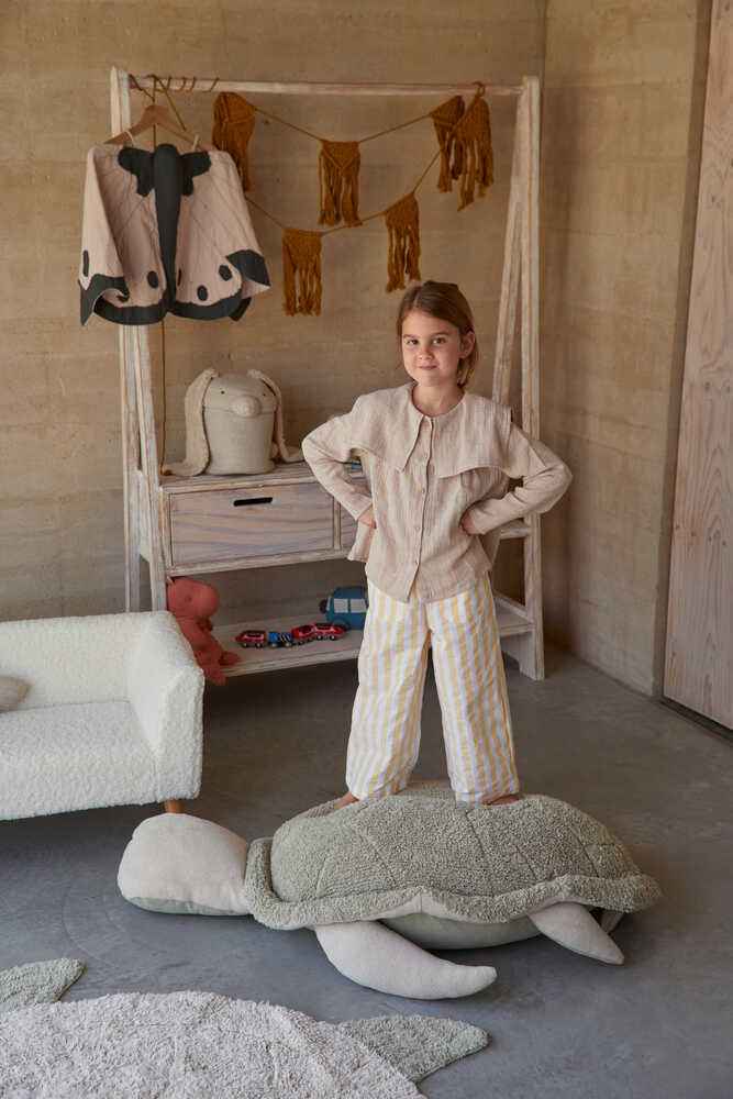 Mrs Turtle Kids Poef