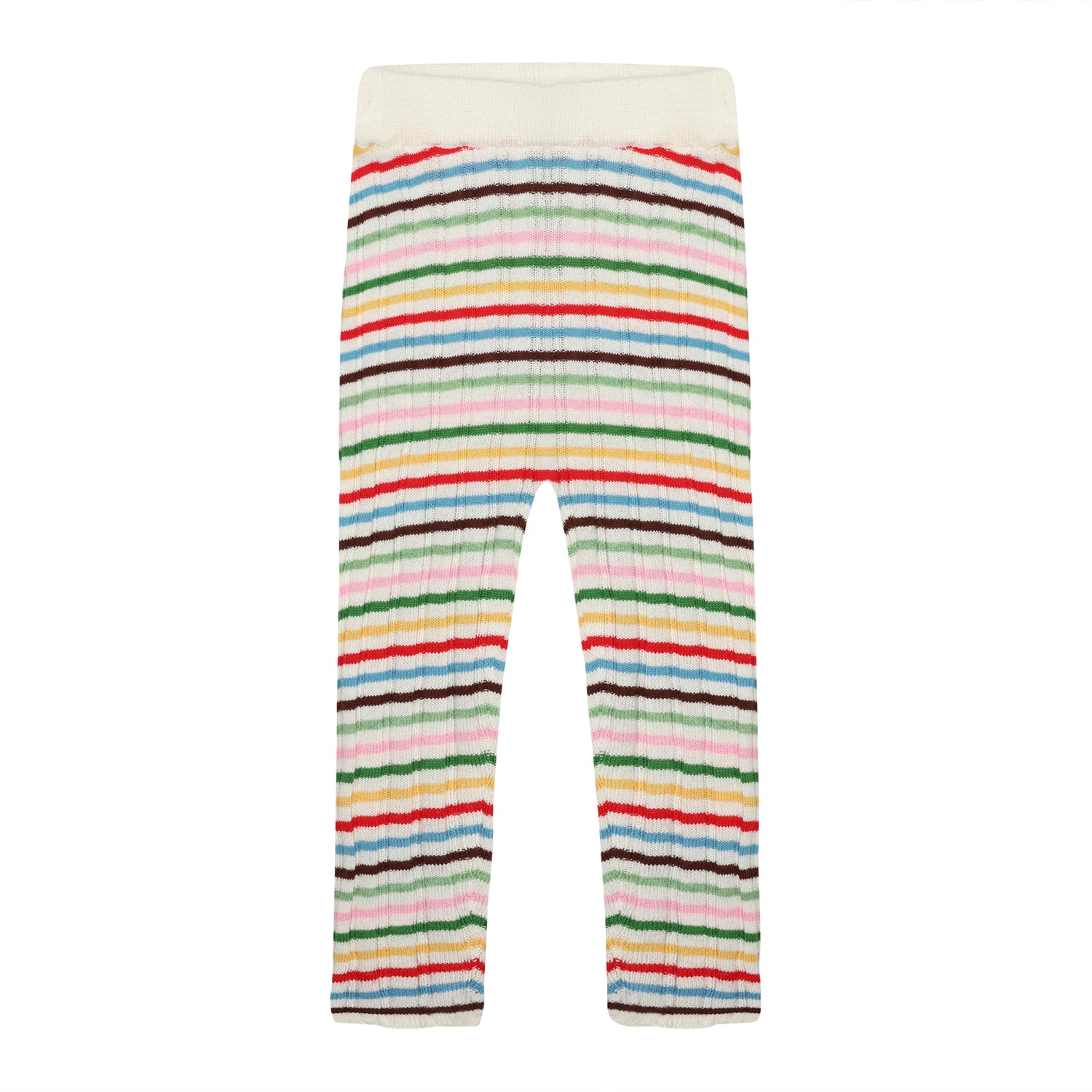 Baby Rib Leggings - Multi Stripe