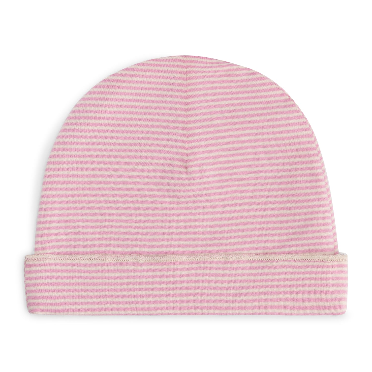 Baby Beanie Gots - Bubblegum - Cream