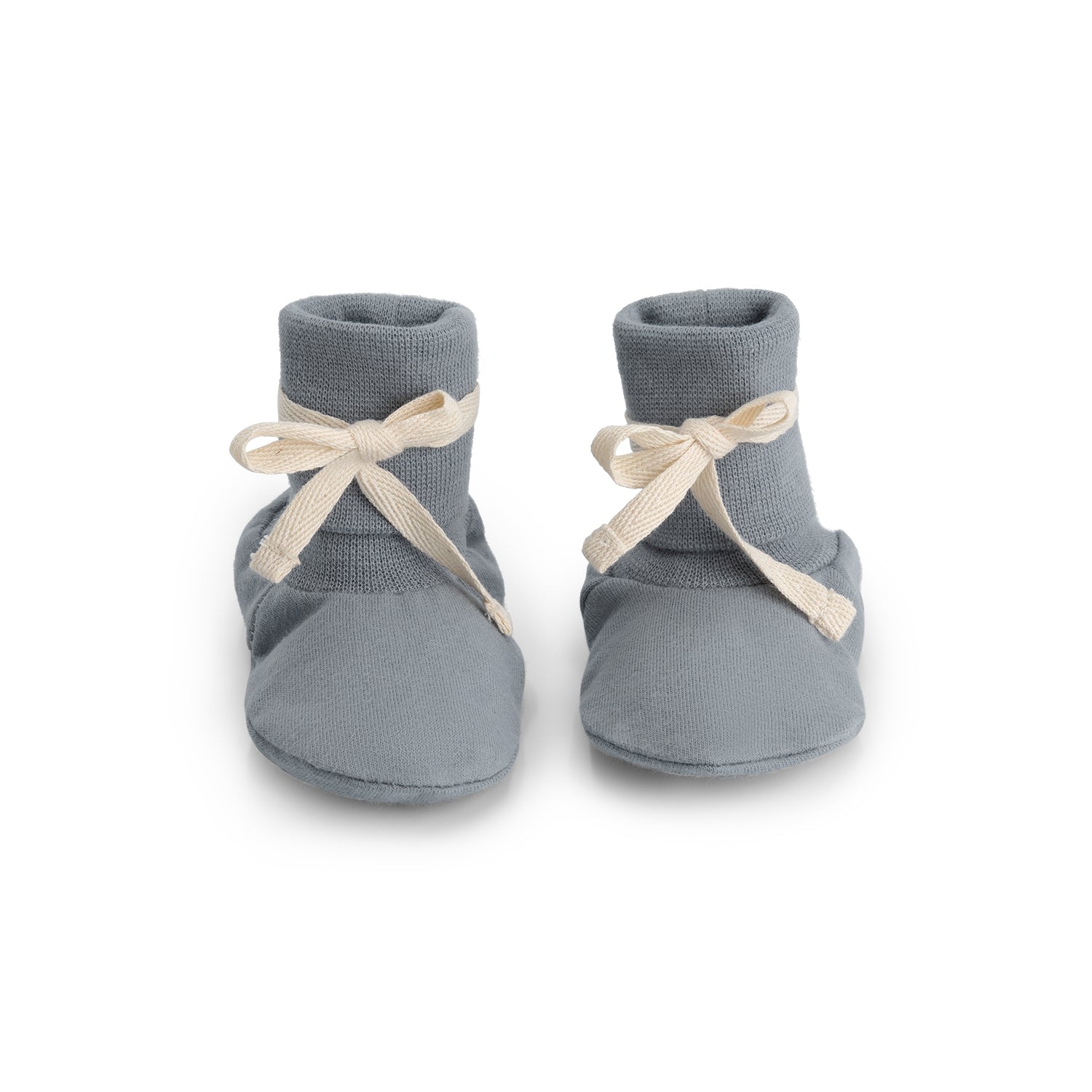 Baby Booties Gots - Stone Gray
