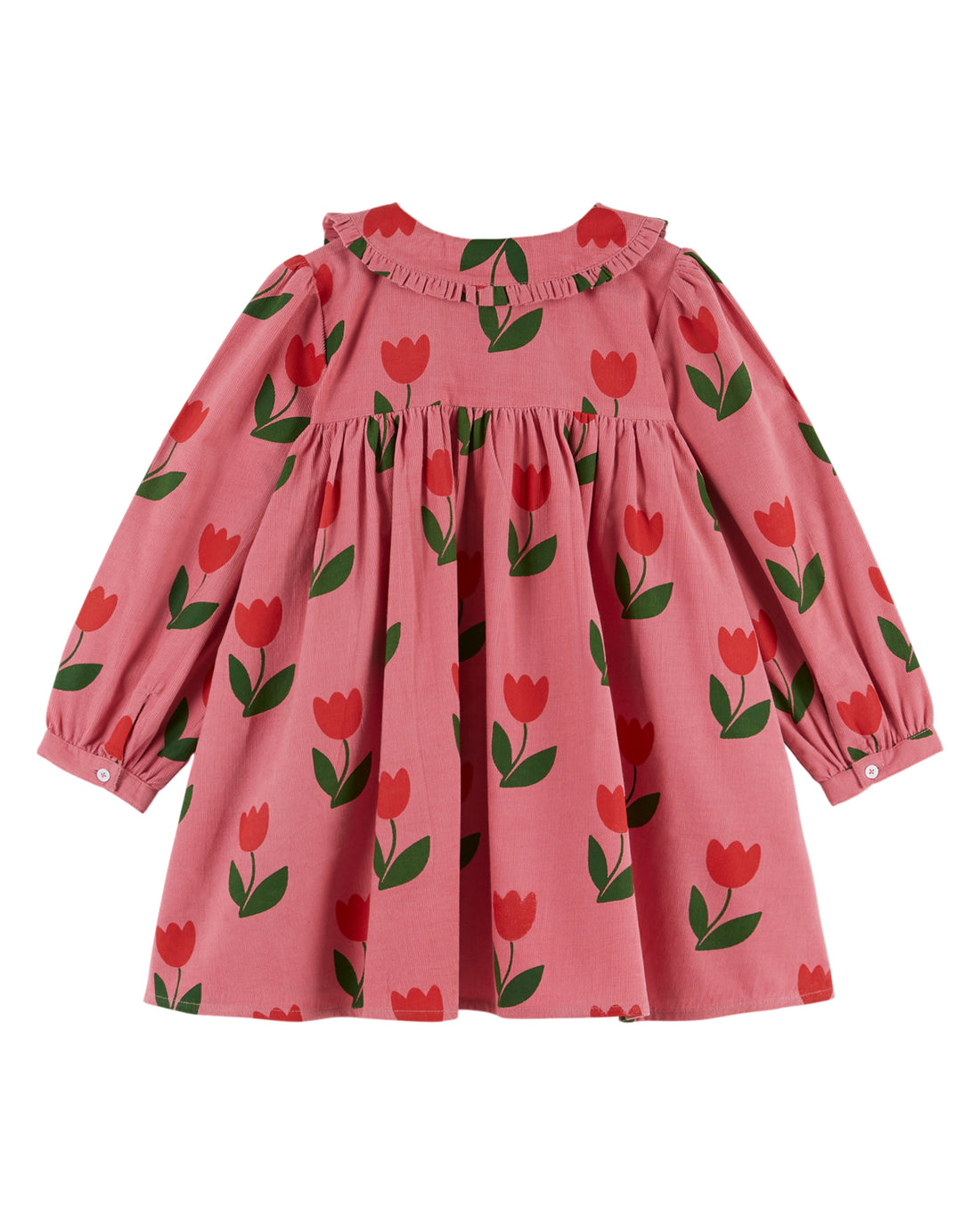 Loose Flounce Collar  Dress - Grande Tulipe
