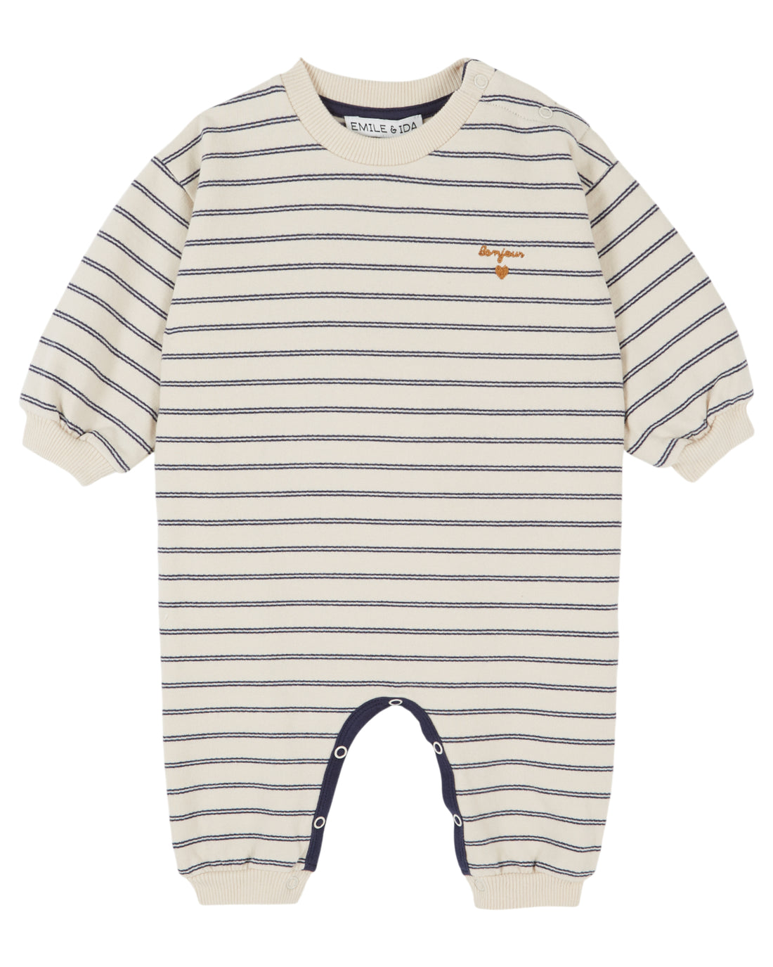 Duffle Sailor Striped Jumpsuit - Pinstripe