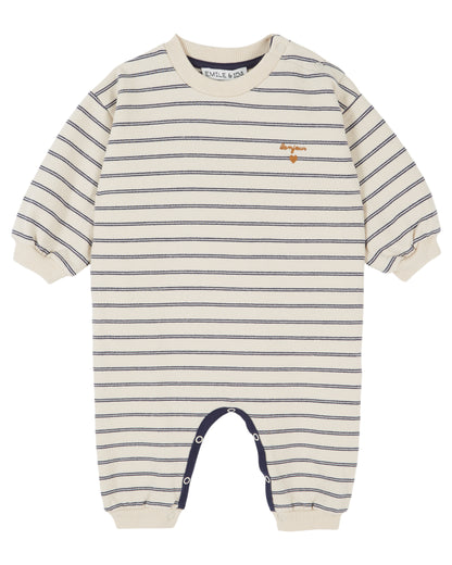 Duffle Sailor Striped Jumpsuit - Pinstripe