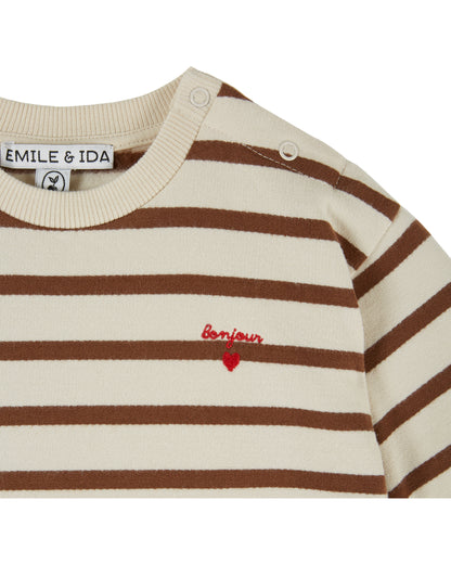 Duffle Sailor Striped Jumpsuit - Marin Ebene