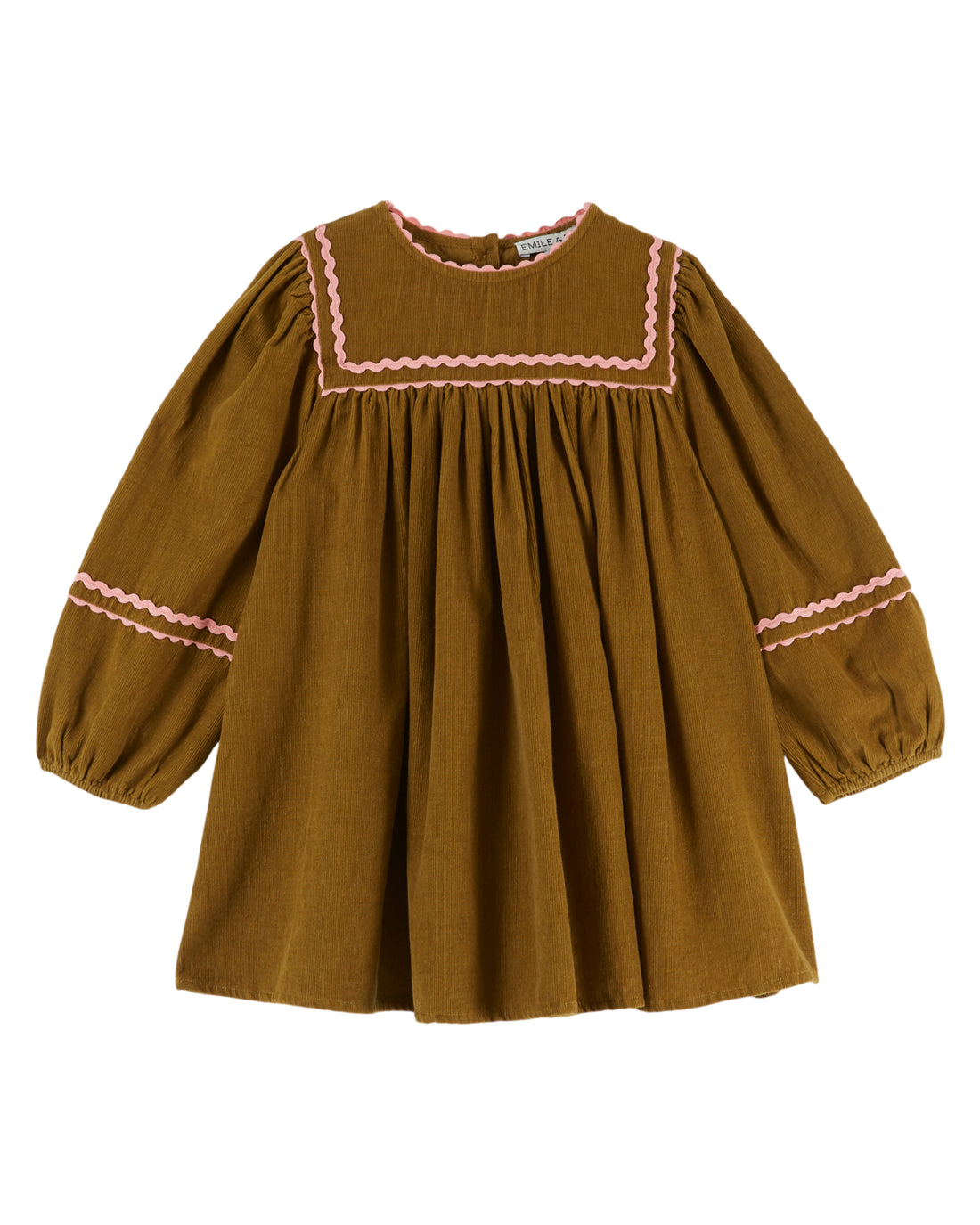 Plain Velvet Dress - Artichaud
