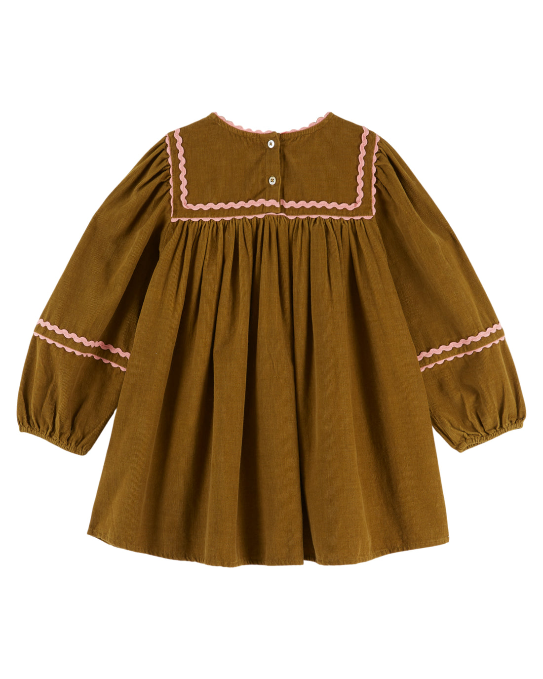 Plain Velvet Dress - Artichaud