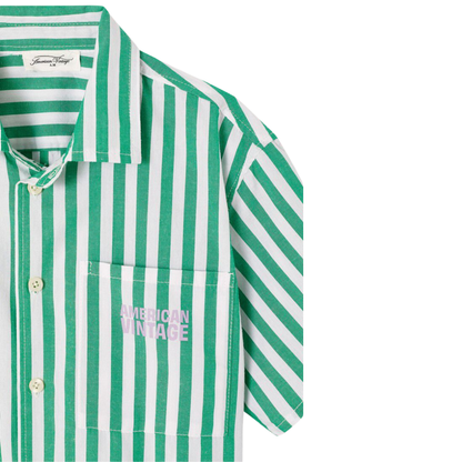 Blouse Gestreept Vextown - Appel Groen