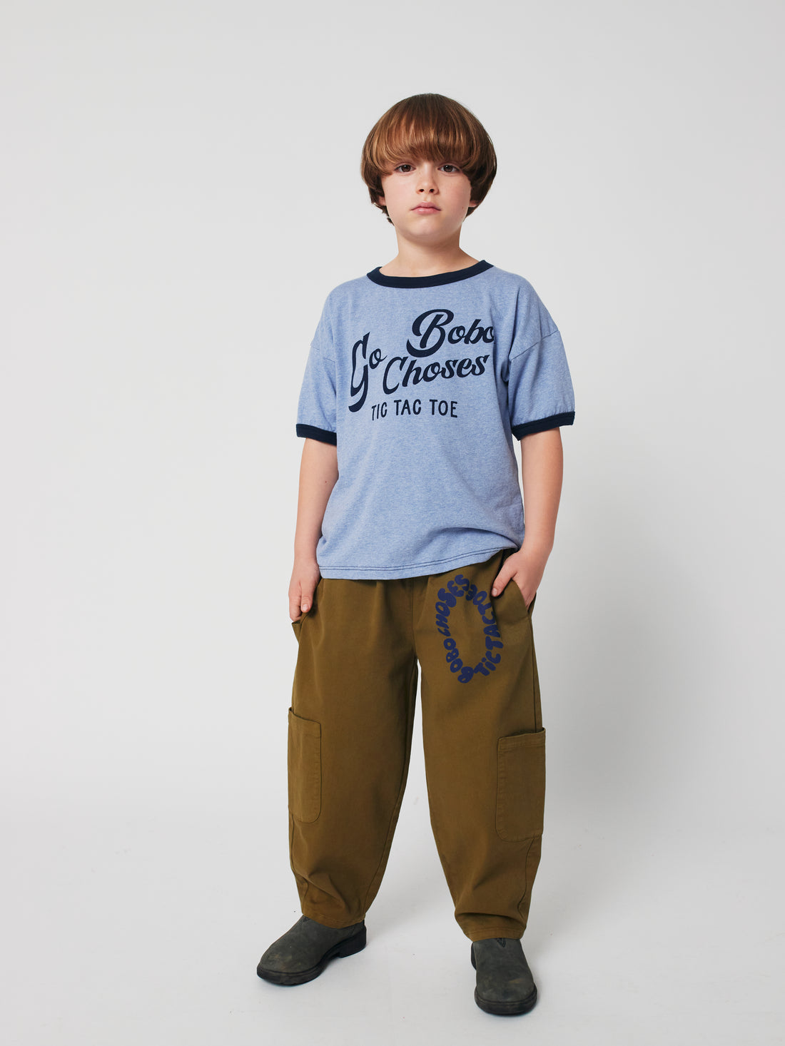 Go Bobo T-shirt - Licht Blauw
