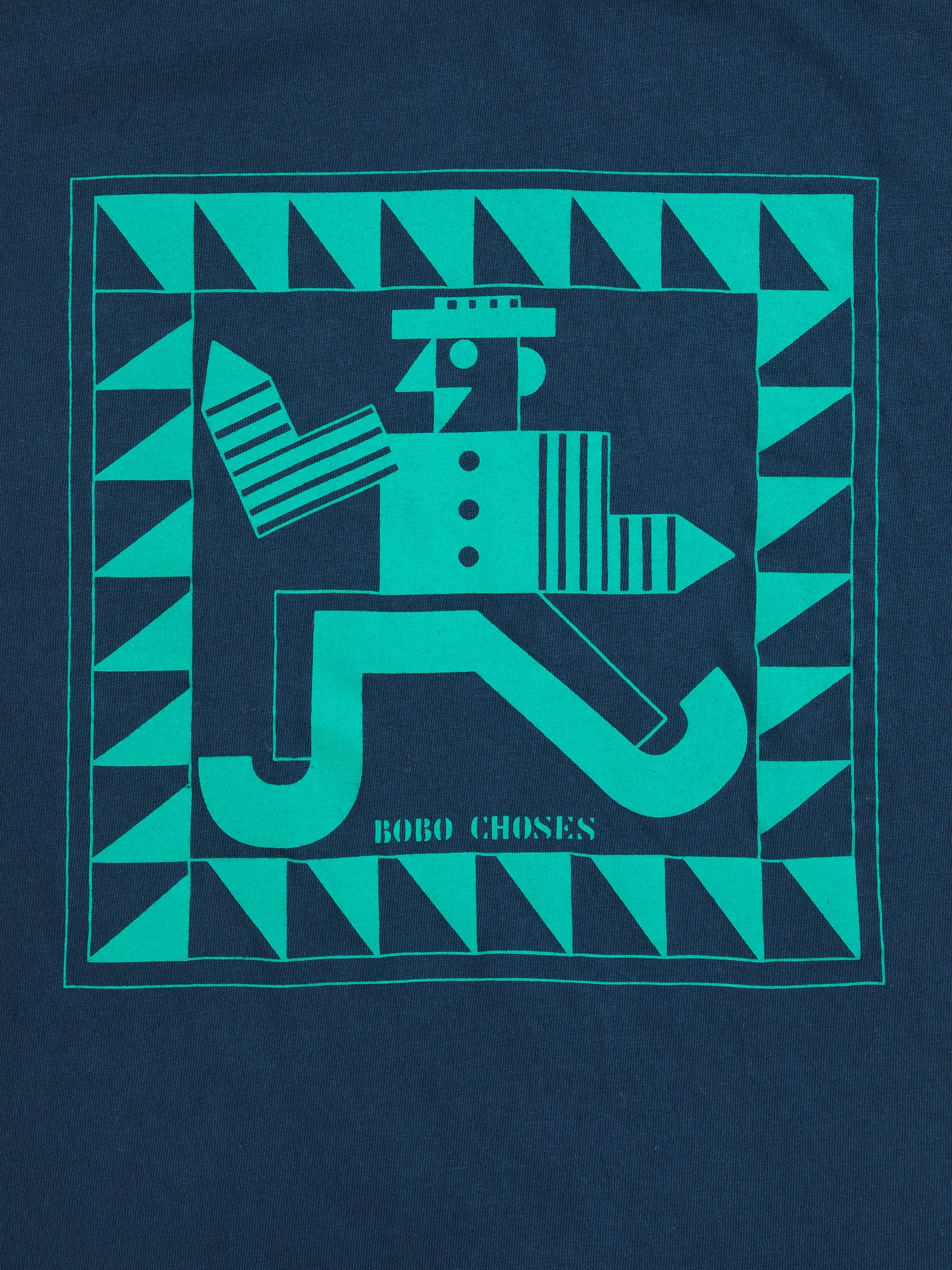 Mr Pencil T-shirt - Blauw