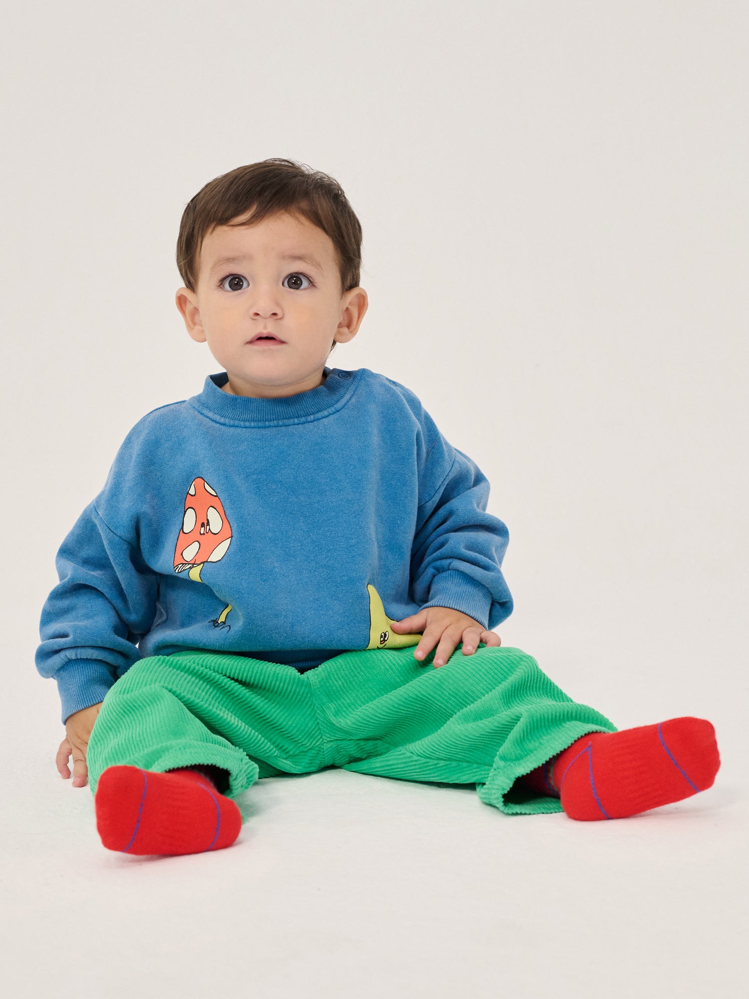 Mush Monster Duo Sweatshirt - Blue