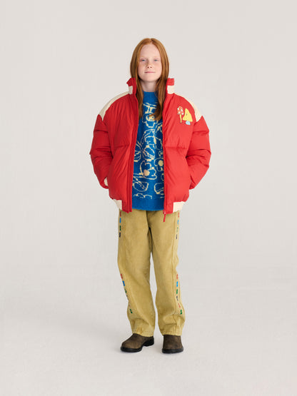 Mush Monster Anorak - Red