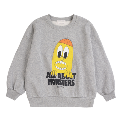 Bigtooth Lemon Sweatshirt - Light Heather Grey