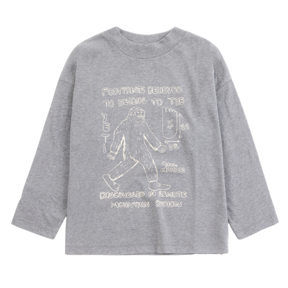 Mr. Footish T-Shirt - Dark Heather Grey
