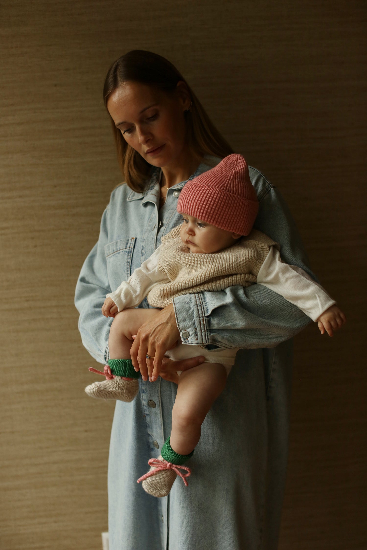 Original Booties - Cream/Grass