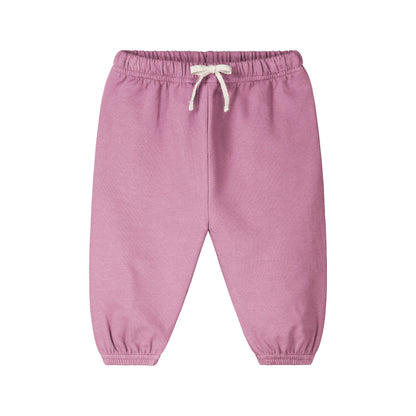Baby Track Pants Gots - Bubblegum