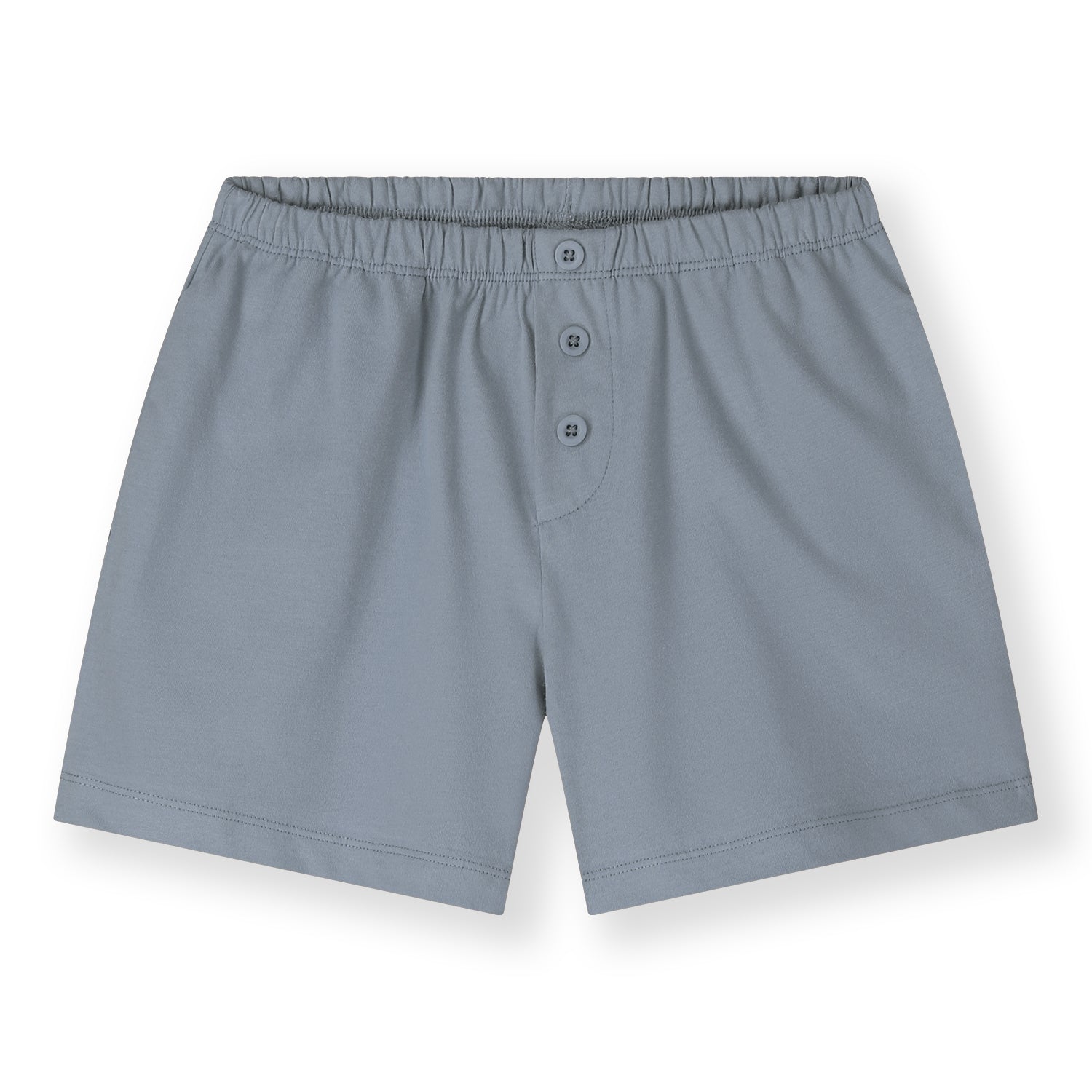 Button Shorts Gots - Stone Gray