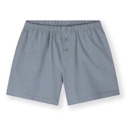 Button Shorts Gots - Stone Gray