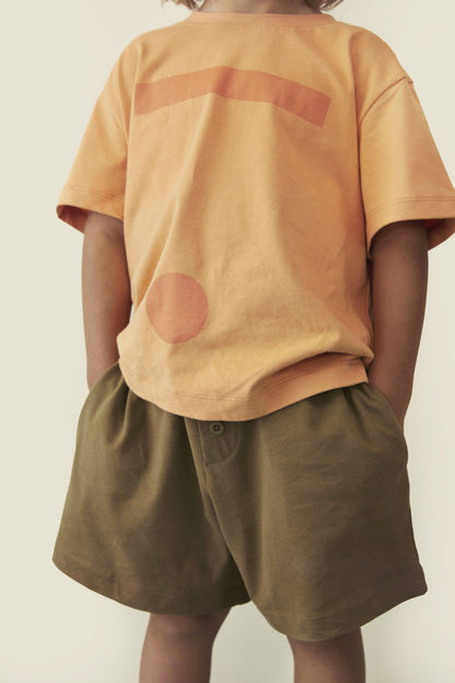 Button Shorts Gots - Woody