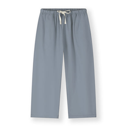 Pull Up Trousers Gots - Stone Gray