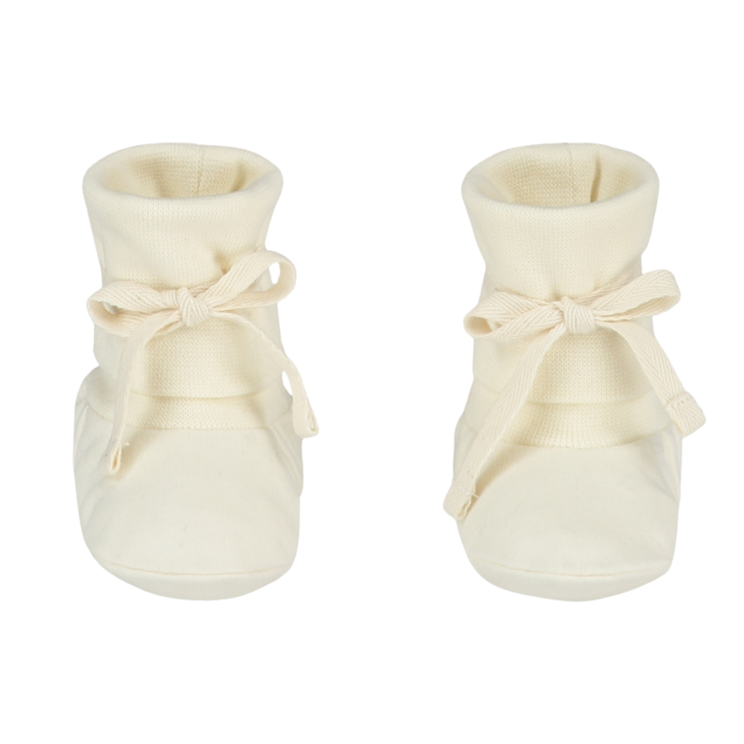 Baby Booties Gots - Cream