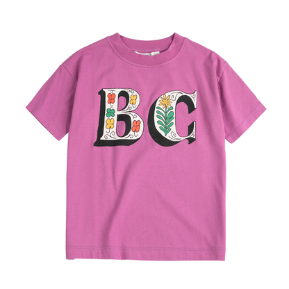 Spring Letters T-shirt - Roze
